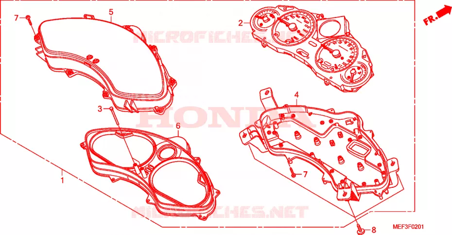 SNELHEIDSMETER(FJS400D9/FJS400A) Honda SCOOTER 400 SILVERWING 2016  FJS400D9