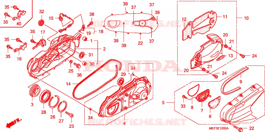ZWAAI-ARM Honda SCOOTER 400 SILVERWING 2013  FJS400D9