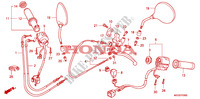 HENDEL SCHAKELAAR/KABEL voor Honda SHADOW VT 750 AERO ABS 2010