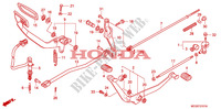 PEDAAL(KO) voor Honda SHADOW VT 750 AERO 2009