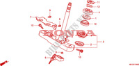 STURING STANG voor Honda SHADOW VT 750 AERO ABS 2010