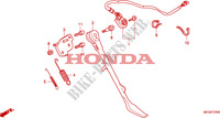 ZIJDE STANDAARD voor Honda SHADOW VT 750 AERO ABS 2010