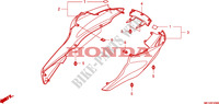 ACHTER KAP voor Honda 700 DN01 EASY RIDER 2008