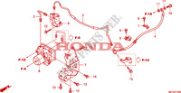 ACHTER REM SLANG voor Honda 700 DN01 EASY RIDER 2008