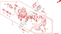 HANDREM FITHAAK voor Honda 700 DN01 EASY RIDER 2008