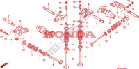 NOKKENAS/KLEP voor Honda 700 DN01 EASY RIDER 2008