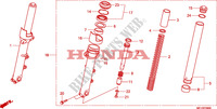 VOOR VORK voor Honda 700 DN01 2009