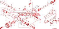 ZWAAI ARM voor Honda 700 DN01 EASY RIDER 2008