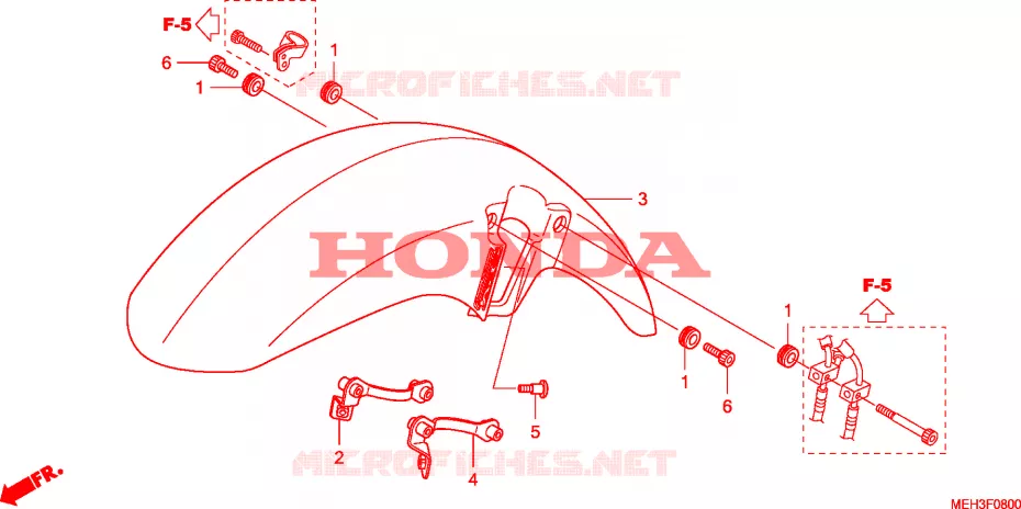 VOOR STROOMLIJNKAP Honda MOTO 700 DN01 2010  NSA700A9