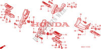 OPSTAP voor Honda CB 1300 BI COULEUR 2005