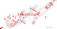 UITLAATDEMPER voor Honda CB 1300 BI COULEUR 2004