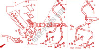 VOORREM HOOFDCILINDER(CB1300/F/F1/S) voor Honda CB 1300 BI COULEUR 2003
