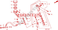 A., REM HOOFD CILINDER(CB1300/S) voor Honda CB 1300 ABS FAIRING 2006