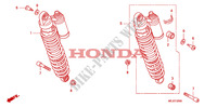 ACHTER KUSSEN voor Honda CB 1300 ABS FAIRING 2006
