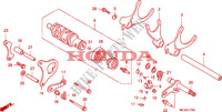 SCHAKELING TROMMEL/SCHAKELING VORK voor Honda CB 1300 S FAIRING 2007