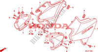 ZIJ AFDEKKING voor Honda CB 1300 S FAIRING 2007