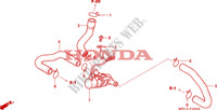 LUCHTINJEKTIE REGELAAR KLEP(CBR1000RR4/5) voor Honda CBR 1000 RR FIREBLADE 2005