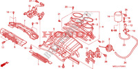 LUCHTINLAAT KANAAL/SOLENOIDE KLEP(CBR1000RR4/5) voor Honda CBR 1000 RR FIREBLADE 2005