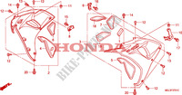 MIDDENKAP  voor Honda CBR 1000 RR FIREBLADE REPSOL 2007