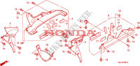 ONDER KAP  voor Honda CBR 1000 RR FIREBLADE REPSOL 2007
