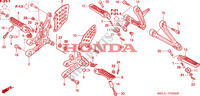 OPSTAP voor Honda CBR 1000 RR FIREBLADE 2006