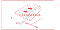 SEAT COWL  *NH1* voor Honda CBR 1000 RR FIREBLADE 2004
