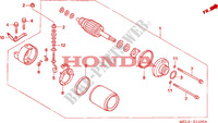 STARTEN MOTOR voor Honda CBR 1000 RR REPSOL 2005
