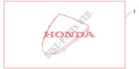 WINDSCHERM voor Honda CBR 1000 RR FIREBLADE REPSOL 2005