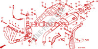 UITLAATDEMPER voor Honda CBR 600 RR ABS BLACK 2011
