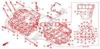 KRUKASCARTER voor Honda CBR 1000 RR FIREBLADE ABS REPSOL 2011