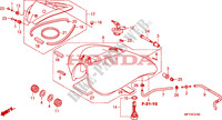 BRANDSTOF TANK voor Honda VT 1300 C ABS 2011