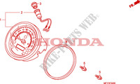 METER voor Honda VT 1300 C ABS 2011 2012