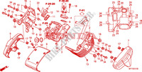 VOOR CILINDER HOOFD AFDEKKING voor Honda VT 1300 C ABS 2011