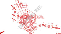 VOOR CILINDER HOOFD voor Honda VT 1300 C ABS 2011