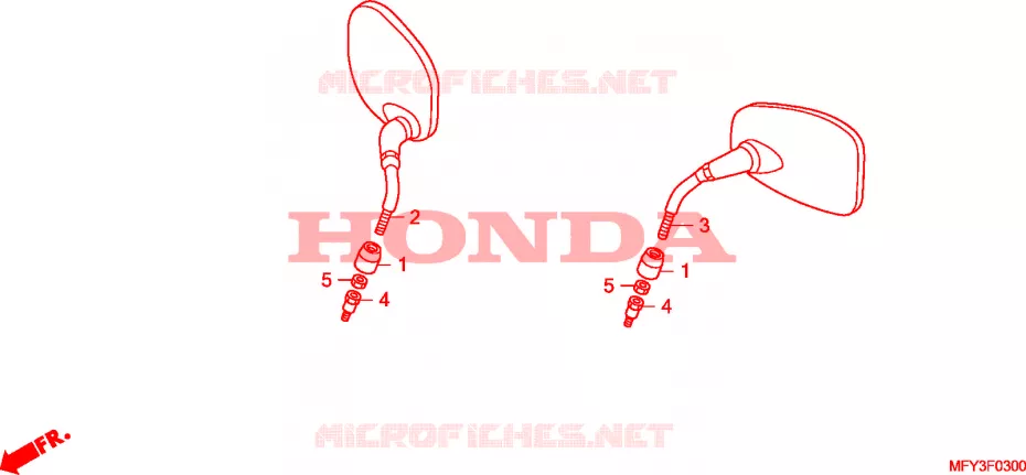 SPIEGEL Honda MOTO 1300 VT 2010  VT1300CRAA_U