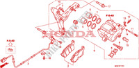 ACHTER REMKLAUW voor Honda VFR 1200 DCT 2011