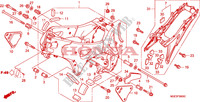 FRAME CHASSIS voor Honda VFR 1200 F 2012