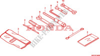 GEREEDSCHAP voor Honda VFR 1200 F 2012