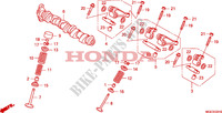 NOKKENAS/KLEP(ACHTER) voor Honda VFR 1200 F 2011