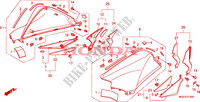 TANK AFDEKKING voor Honda VFR 1200 DCT 2010