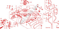 BRANDSTOF TANK voor Honda CBF 1000 F ABS 98HP 2011