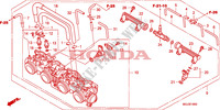 GAS HUIS voor Honda CBF 1000 F ABS 98HP 2011