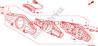 METER voor Honda CBF 1000 F ABS TS 2011