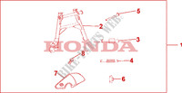 MIDDENSTANDAARD 125 VARADERO voor Honda CBF 1000 F ABS TS 2011