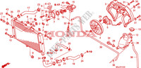 RADIATOR voor Honda CBF 1000 F ABS TS 2011