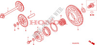 START KOPPELING voor Honda CBF 1000 F ABS 98HP 2011