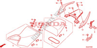 ZITTING voor Honda CBF 1000 F ABS 98HP 2010