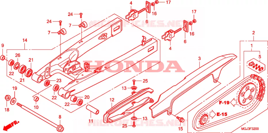 ZWAAI-ARM Honda MOTO 1000 CBF 2011  CBF1000FSB