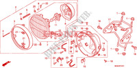 KOPLAMP(CBF600N/NA) voor Honda CBF 600 NAKED ABS 34HP 2010