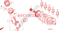 KRUKAS/ZUIGER voor Honda CBF 600 NAKED 2011